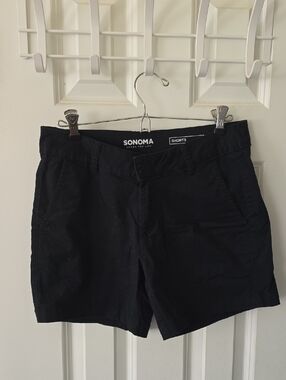 Sonoma Black Women's Chino/Bermuda Shorts- Size 4